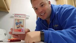 Breaking my Lance Alworth Rookie out of its PSA case!!!