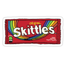 Skittles Illustration Sticker By Parttimetrash Adesivi Tumblr Adesivi Stampabili E Adesivi