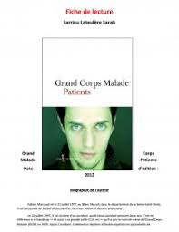 Par la suite, un de ses amis (s petit nico) lui proposa de transposer ses morceaux en musique, d'où la création le 27 mars 2006 de son premier. Fiche De Lecture Sur Grand Corps Malade Fiche De Lecture Sarah Timi Apos S