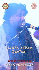 Hamza Akram’s Qawwali will liven up Pakistan Literature Festival Sukkur  Chapter 2, brought to you by Arts Council of Pakistan, Karachi. , Dates: 25  & 26 February 2025, Venue: Sukkur IBA University, ...