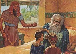 Gen 48 13 14 Nkjv And Joseph Took Them Both Ephraim With His Right Hand Toward Israel S Left Hand And Manasseh Bible Pictures Ancient Israel Bible History