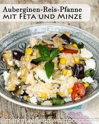 Mein Mann Kann Auberginen Reis Pfanne Mit Feta Und Minze Feierabendkuche In 2020 Auberginen Minze Lebensmittel Essen