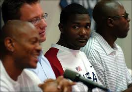 Gatlin's team breaks Relays record