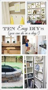 10 Easy Decor Diy Projects You Can Do In A Day Or Less 11 Magnolia Lane Diy House Projects Diy Decor Projects Easy Diy