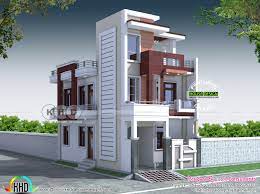 The main entrance opens to a big porch. 20x40 Contemporary Indian Home Design Kerala Home Design And Floor Plans 8000 Houses