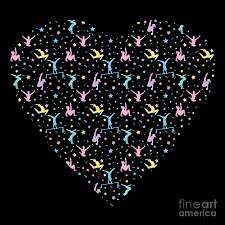Maybe you would like to learn more about one of these? Gymnastics Colorful Silhouette Heart Digital Art By Best Trendy Choices