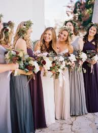Gorgeous Natural Color Themed Florida Wedding From Brandon Chesbro Photography Modwedding Wine Bridesmaid Dresses Bridesmaid Fall Bridesmaid Dresses