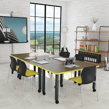 Modular meeting tables for the multipurpose meeting room. Modular Conference Tables Mooreco