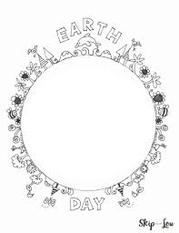 Free printable earth day coloring pages. Earth Day Coloring Pages Free Printables Skip To My Lou