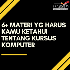 Modul kursus komputer microsoft office 2007. Komputer Materi Kursus Komputer Kursus Asik Indonesian Technology