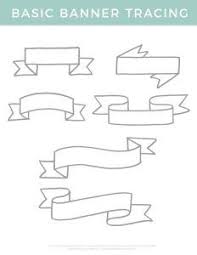 Basic Banner Worksheet Thank You The Happy Ever Crafter Basic Banner Banner Worksheets
