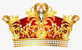 Gold Diamond Crown Pattern Gambar Kristus Tas