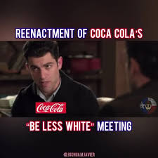 Coca cola polar bears need to be less white! Reenactment Of Coca Cola S Be Less White Meeting Meme United States Memes