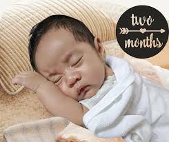 Two beautiful months of love beyond measure. You've changed our world,  little one 💙👶 Thank you so much, LORD God for this beautiful blessing  😇♥️♥️ April Rose Ricardo Gamao Khalil Jace Gamao