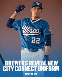 The Milwaukee Brewers have revealed their new City Connect uniforms 😤  Completely inspired by “The Wisco Way,” these new uniforms incorporate the  vast colors of Wisconsin's forests, scenic lakes, grand rivers, rolling