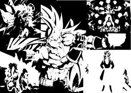 This Is A Stencil Of Dragon Ball Z Williams5antoion