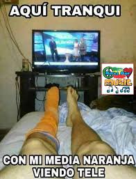 Pace Love & Music - Aqui Tranqui con mi Media Naranja Viendo ...