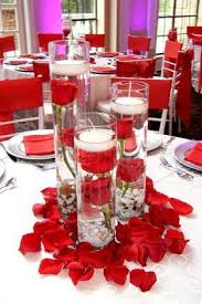 Decoration mariage rouge et blanc. Centerpieces Centre De Table Pour Mariage Deco Mariage Rouge Et Blanc Centre De Table Mariage