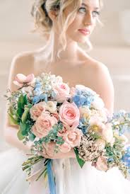 Something Blue Spring Wedding Flowers Blue Wedding Flowers Spring Wedding Flowers Wedding Bouquets Pink