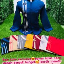 Coba pakai baju batik pastinya ganteng parah, tutur @restipujirahayuni3***. Paket Lebaran Koko Sarung Sajadah Wadimor Bin Affan Baju Muslim Pria Modern Baju Taqwa Bordir Shopee Indonesia