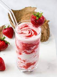 Strawberry drinks strawberry syrup strawberry milk tea recipe strawberry milkshake korean · homemade korean strawberry milk is made with fresh chunks of strawberries & homemade. Homemade Korean Strawberry Milk Drive Me Hungry