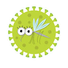 Zanzara Carattere Divertente Del Fumetto Sveglio Icona Del Segno Di Zika Del Virus Raccolta Dell'insetto Progettazione Piana Isol Illustrazione Vettoriale - Illustrazione di piano, background: 67627819