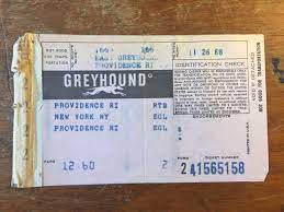 1968 Greyhound Bus Ticket Found In A Paperback Copy Of Melville S Confidence Man R Foundpaper