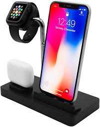 It just doesn't run a regular version of watch os. Amazon Com Macally Iphone Airpod Apple Watch Charging Station For Apple Devices 3 In 1 Charging Stand Compatible With All Iphone Iwatch Airpod Series Use Only Factory Provided Cables Black