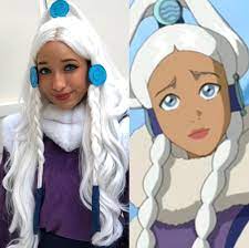 My Princess Yue cosplay. It's been one of my dream cosplays that I finally  got to make for Katsucon 2020. I'm hoping it snows next winter in my area,  so I can