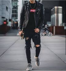 46 Affordable Leather Jacket Outfit Ideas Addicfashion Urban Outfits Leather Jacket Outfits Mens Fashion Casual