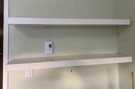 Rene added a little floral design touch to her corridor by painting an ikea lack floating shelf … and since she loves to paint. Floating Shelves 2 X White Ikea Classifieds For Jobs Rentals Cars Furniture And Free Stuff
