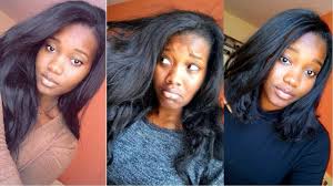 Découvrez comment obtenir un résultat spectaculaire et ultra glamour avec un tissage brésilien, précédé d'un défrisage. Les Meilleurs Crochets Braids Lisse A Partir De Meches Afro Best Straight Hair Crochet Braids Youtube