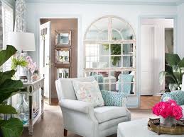 Flowers are the perfect accent piece in a. 20 Shabby Chic Living Rooms Hgtv