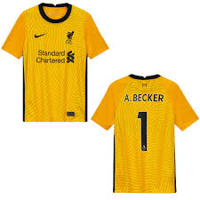 Die premier league ist die wahrscheinlich spannendste liga der welt. Fc Liverpool Trikot Torwart Kinder 2020 2021 A Becker 1 Sportiger De