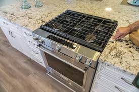 Slide in stoves possess both a negative and also bare foundation, having a control panel over front over the countertop door. Whirlpools Slide In Ranges Are Not Slide In Ranges Danilo Nesovic Designer Builder Kitchen Bath Remodeling Custom Cabinets