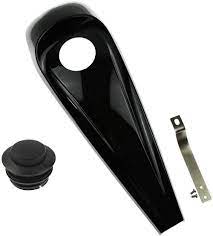Buy Yhmtivtu Smooth Dash Console Cover With Vented Pop Up Gas Cap Fit For Harley Touring Electra Glide Road Glide Street Glide Trikes 2008 2020 Gloss Black Online In Indonesia B07pd9zvcw
