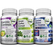 Garcinia fruit extract (as garcinia cambogia) supplying hydroxycitric acid. Weight Loss Trio Green Coffee Bean W 50 Chlorogenic Acid Garcinia Cambogia Extract Colon Detox Walmart Com Walmart Com
