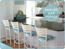 4.1 out of 5 stars. Cafe Castaways Become Beachy Bar Stools Beachy Kitchens Fabric Bar Stool Beach Cottage Style