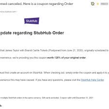 I spent an hour on the phone to an agent who told me that owing to an issue our voucher. It S Just Dishonest Customers Say Stubhub Promised Refunds Delivered Credits Wgme