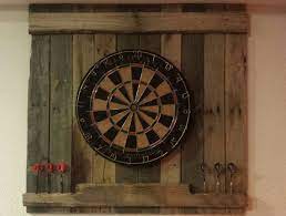 Reclaimed Dart Board Backboard Dart Board Backboard Dart Board Game Room Bar