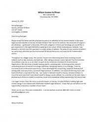 Cover Letter Samples Uva Career Center