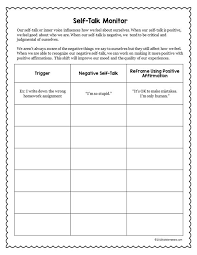 If Ever Have Kids Saying Negative Things About Themselves Could Use Something Like This To Reframe Positive Self Talk Self Esteem Worksheets Self Esteem