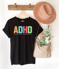 Buy ADHD Shirt,adhd Shirt, Funny Adhd Shirt, Cool Adhd Shirt,mental Health  Shirt, Adhd Gifts, Adhd Mom Dad, Adhd Friend Online in India