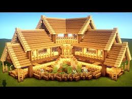 Minecraft house design october 31, 2016. Easy Minecraft Large Oak House Tutorial How To Build A Survival House In Minecraft 33 Youtube
