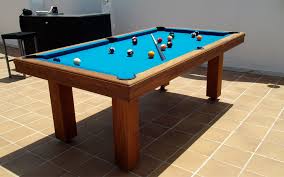 Pas besoin de payer avant ! Outdoor Pool Table Teck Outdoor Billiards Toulet