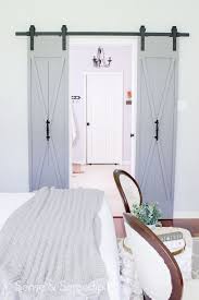 Diy Double Barn Doors Decoration Porte Coulissante Portes