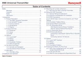 Honeywell XNX Universal Transmitter Technical Manual and Quick Start Manual  English - Etsy