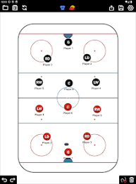 Taktikboard für Hockey