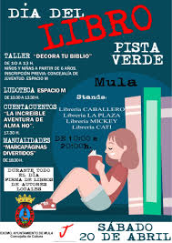 Con este cartel se promociona este año desde el plan de fomento de la lectura de extremadura el día mundial del libro, 23 de abril. Dia Internacional Del Libro Actividades 20 De Abril Suspendido Por Climatologia Adversa Ayuntamiento De Mula