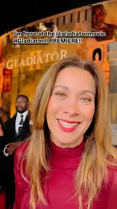 I’m finally here at the Gladiator II movie premiere in Los Angeles!!! It’s  sword fighting time!!! It’s been awhile since I last saw & worked with  Pedro